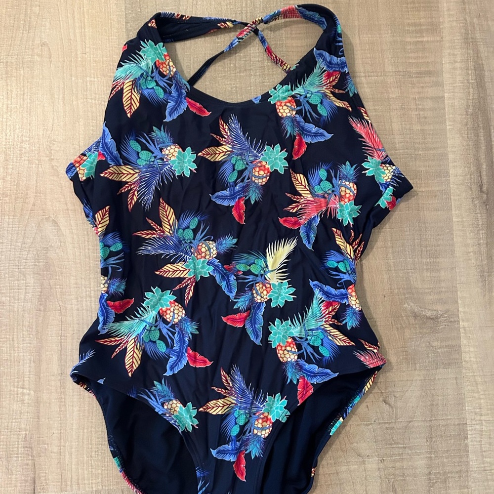 Tropical Floral One-Piece Swimsuit